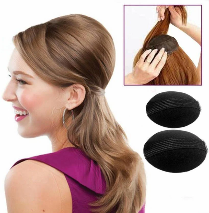 2pcs Invisible Fluffy Hair Pad - Image 4