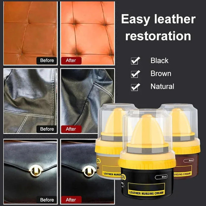 Leather Cleaning Liquid Cream - Image 3